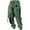 Pants149# Green, variant on oqasdz Pants for Men Fashion 3D Printed Drawstring Elastic Waist Casual Sweatpants Sports Athletic Joggers Outdoor Activities Sweat Pants