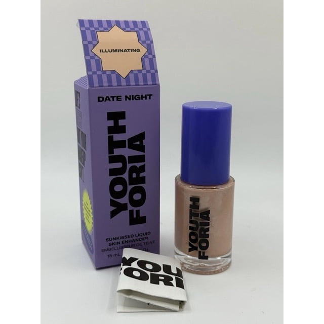 Potenciador líquido para la piel YouthForia Date Night Sunkissed, 15 ml