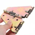 thumbnail image 2 of Shisuyan Self Locking Folding Hinge Iron 1Pack 4.5X3.1X0.2In, 2 of 8