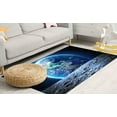 thumbnail image 5 of Earth View Rug, Large Rugs, Custom Rug, View Rugs Corridor Rugs, Thick Rug, View Rugs, Kitchen Rug, Earth Rugs, Bridesmaid Gift Rug, 2.6'x4' - 80x120 cm, 5 of 8