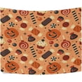 thumbnail image 2 of Happy Halloween Tapestry 51x60 Inche Wall Hanging Tapestry Wall Art Hanging Tapestries Bedroom Living Dorm Room Wall Decor Fabric Home Decor Gifts, 2 of 7