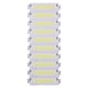 thumbnail image 2 of 10pcs DC9-12V 2W COB LED Stripe Chips Paneles de diodo emisor de luz (Blanco), 2 of 6