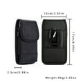 thumbnail image 2 of US 1-2 Pcs Blocking Cell Phone Holster for iPhone Vertical Wallet Belt Clip Case, 2 of 10