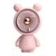 thumbnail image 2 of New Bear Handheld Fan Desktop Mini Cute Home Portable USB Charging Small Fan, 2 of 4