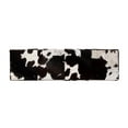 thumbnail image 5 of Butler Specialty Company Stinson 54"W Leather-Iron Accent Bench - Black & White, 5 of 6