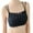 Black, variant on Bigersell Bra for Backless Dresses Womens Padded Bra Crop Tops Vest Bustier Beach Tank Tops Tall Size No Show Bra, Style 54, Black