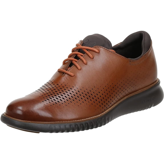 Cole Haan Mens 2.Zerogrand Laser Wing Oxford 7.5 Wide British Tan/Java