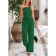 thumbnail image 5 of Conjunto de Dos Piezas para Mujer PRETTYGARDEN Tejido Acanalado Verde M, 5 of 8