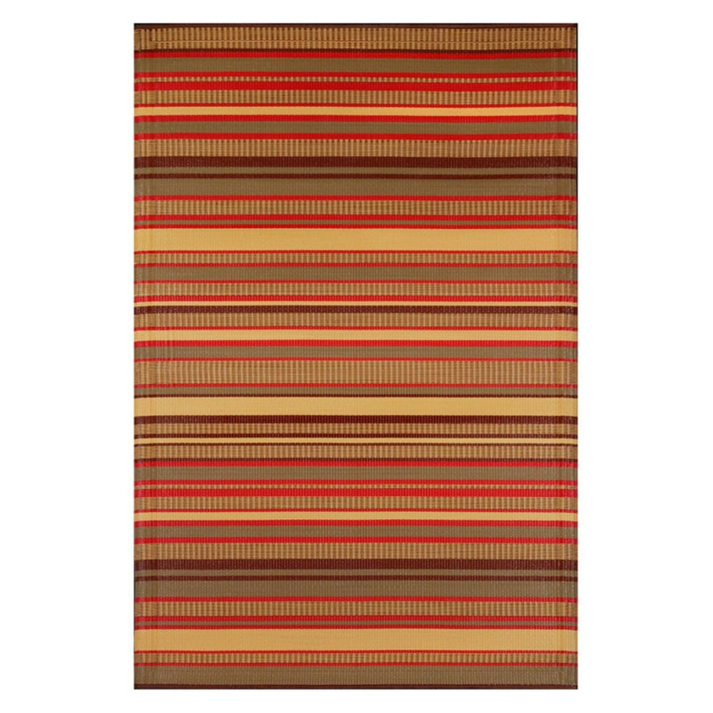 Mad Mats Stripe Outdoor Area Rug