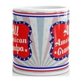 thumbnail image 3 of All American Grandpa Patriotic Gifts Fourth of July Coffee Tea Ceramic Mug Office Work Cup Gift 15 oz, 3 of 3