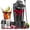 Black, variant on Bar Set Cocktail Shaker Set Bartender Kit, 17 Piece Gold Cocktail Set, Mixology Bartender Kit with Wood Stand, Steel Cocktail Kit, Bar Accessories: 30oz Martini Shaker, Muddler, Cocktail Book & More