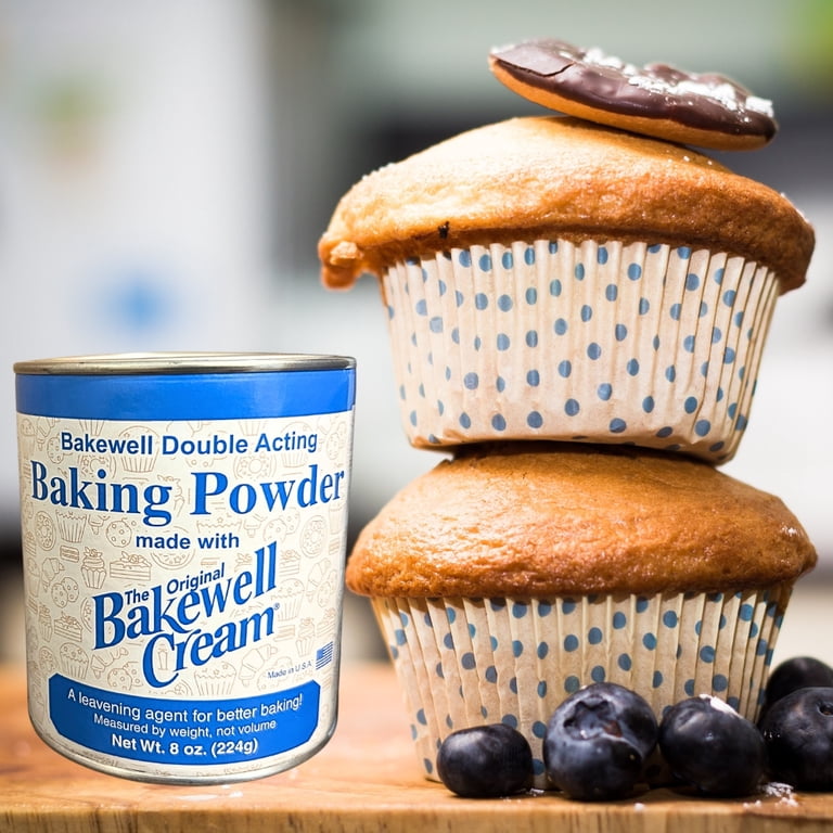 Bakewell Cream, Baking Powder, 8 oz, Double Acting - Walmart.com