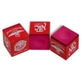 thumbnail image 3 of National Tournament Pool cue Billiard Premium Chalk One Dozen - Burgundy, 3 of 4