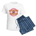 thumbnail image 5 of CafePress - Retro 80S Weekend Forever Pajamas - Women's Short Sleeve Print T-Shirt and Pants Light Cotton Pajama Set, 5 of 7