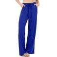 thumbnail image 1 of Womens Casual Loose Fit Comfortable Lounge Pajama Pants, 1 of 4