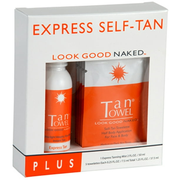 Tan Towel Tan Towel Express Self Tanner Kit Plus