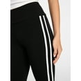 thumbnail image 4 of No Boundaries Ankle Leggings with Side Stripes, 27.5'' Inseam, Women's XXS-XXL, 4 of 5