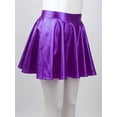 thumbnail image 6 of YiZYiF Girls Shiny Metallic A-line Skirt Pleated Jazz Dance Skort, 6 of 7