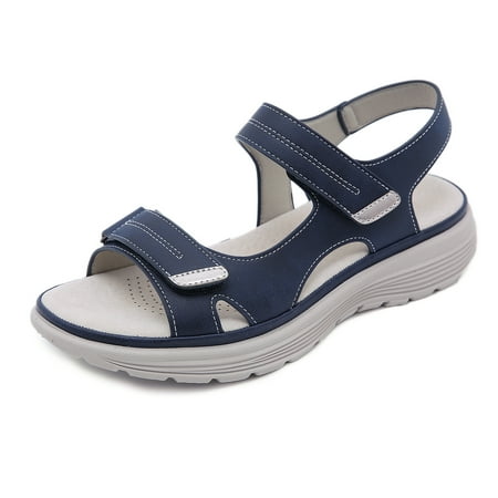 

Women‘s Hollow Out Design Platform Sandals Open Toe Soft Sole Slingback Sandals Women‘s Footwear