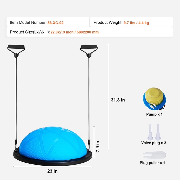 KFFKFF Half Balance Ball Trainer, 23 Inch photo 7