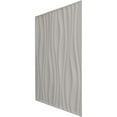 thumbnail image 4 of Ekena Millwork 19 5/8"W x 19 5/8"H Leandros EnduraWall Decorative 3D Wall Panel, UltraCover Satin Blossom White (12-Pack for 32.04 Sq. Ft.), 4 of 6