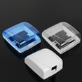 thumbnail image 3 of tooloflife 1/2 Pcs Waterproof Socket Box for 86 Type Wall Socket Home Office Clear, 3 of 5