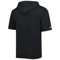 thumbnail image 3 of Men's Mitchell & Ness Black Pittsburgh Steelers Washed Short Sleeve Pullover Hoodie, 3 of 4