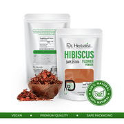 Dr. Herbalist Natural Hibiscus Flower Powder I Natural Hair Growth I 200g - 7 OZ