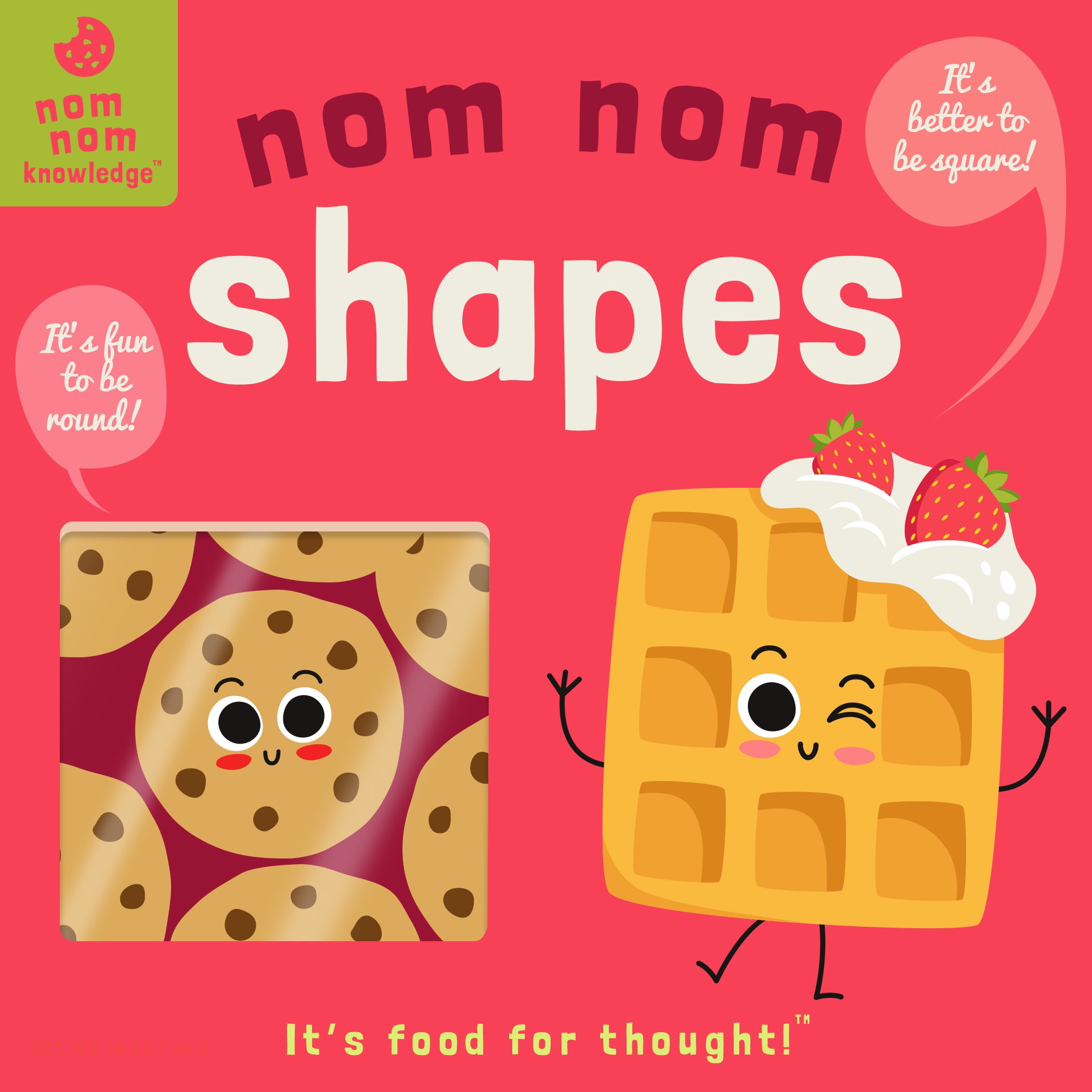 Nom Nom Shapes (Board Book)