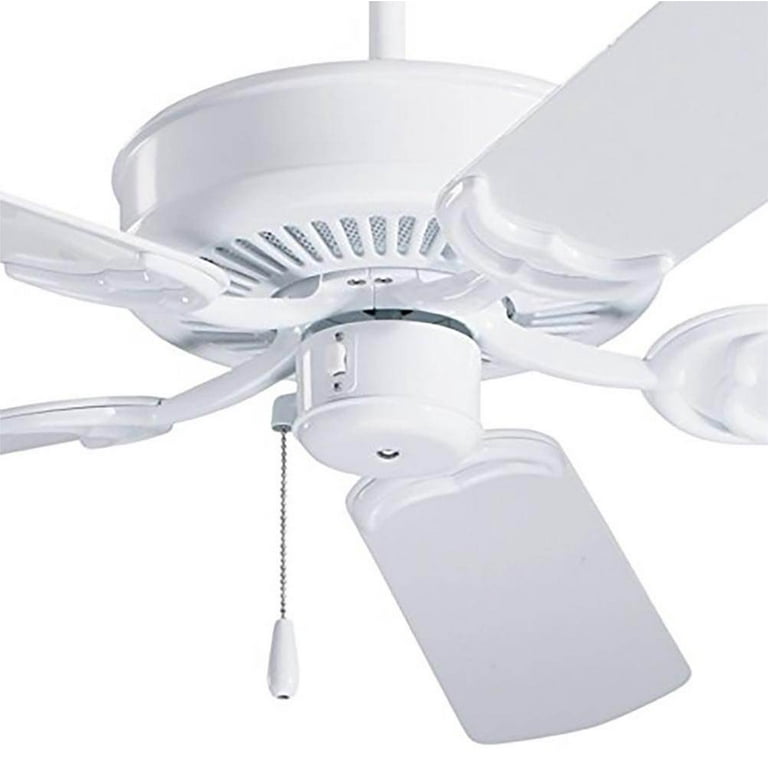 Emerson Sea Breeze 52 Inch Home Indoor Outdoor Wet Rated Ceiling Fan, White Emerson Sea Breeze 52 Inch Home Indoor Outdoor Wet Rated Ceiling Fan, White