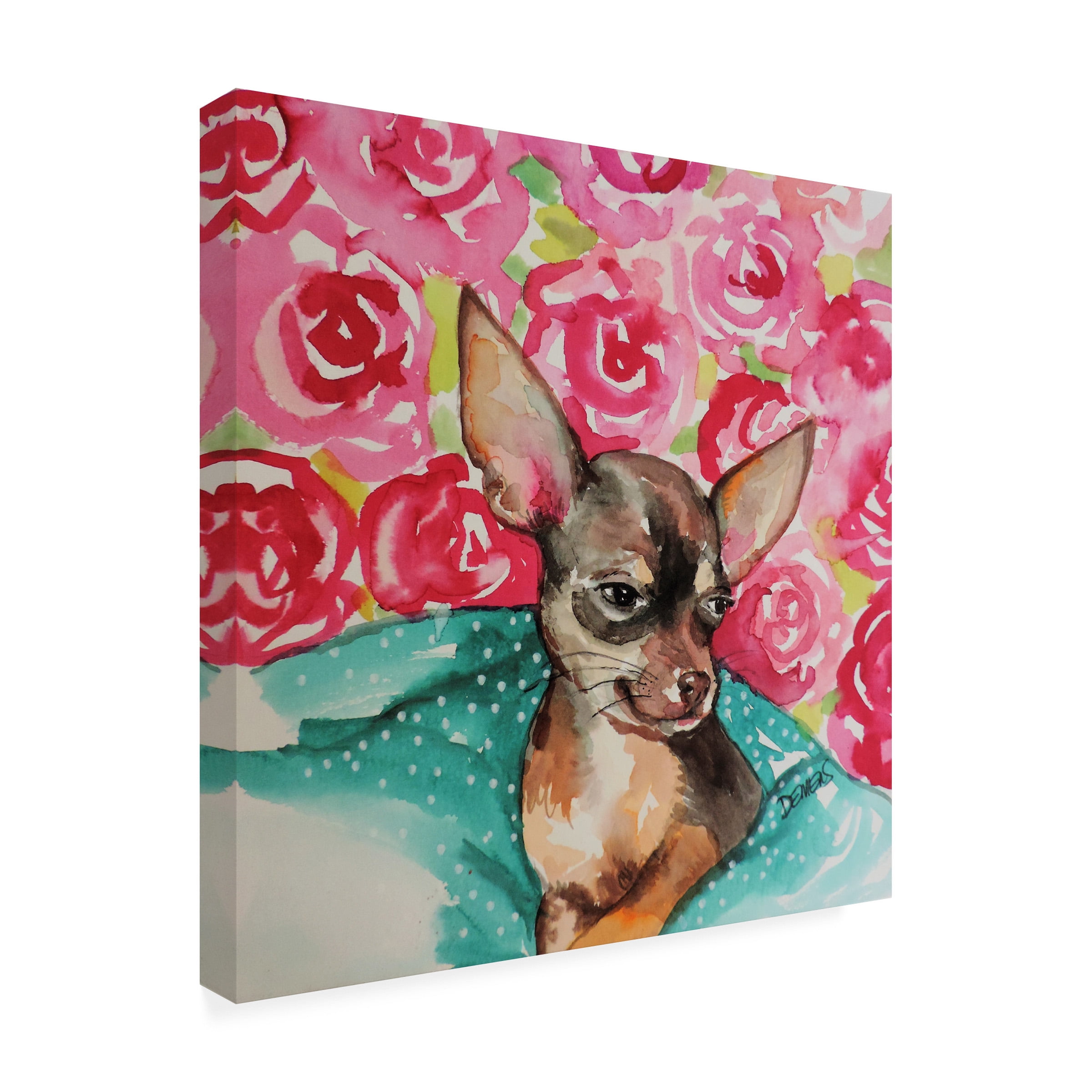 Sylvie Demers 'Lola Chihuahua' Canvas Art