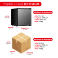 thumbnail image 2 of JVC FRIGOBAR 1.7 PIES (48 litros ) Acero Inox JCR1748LHS, 2 of 4