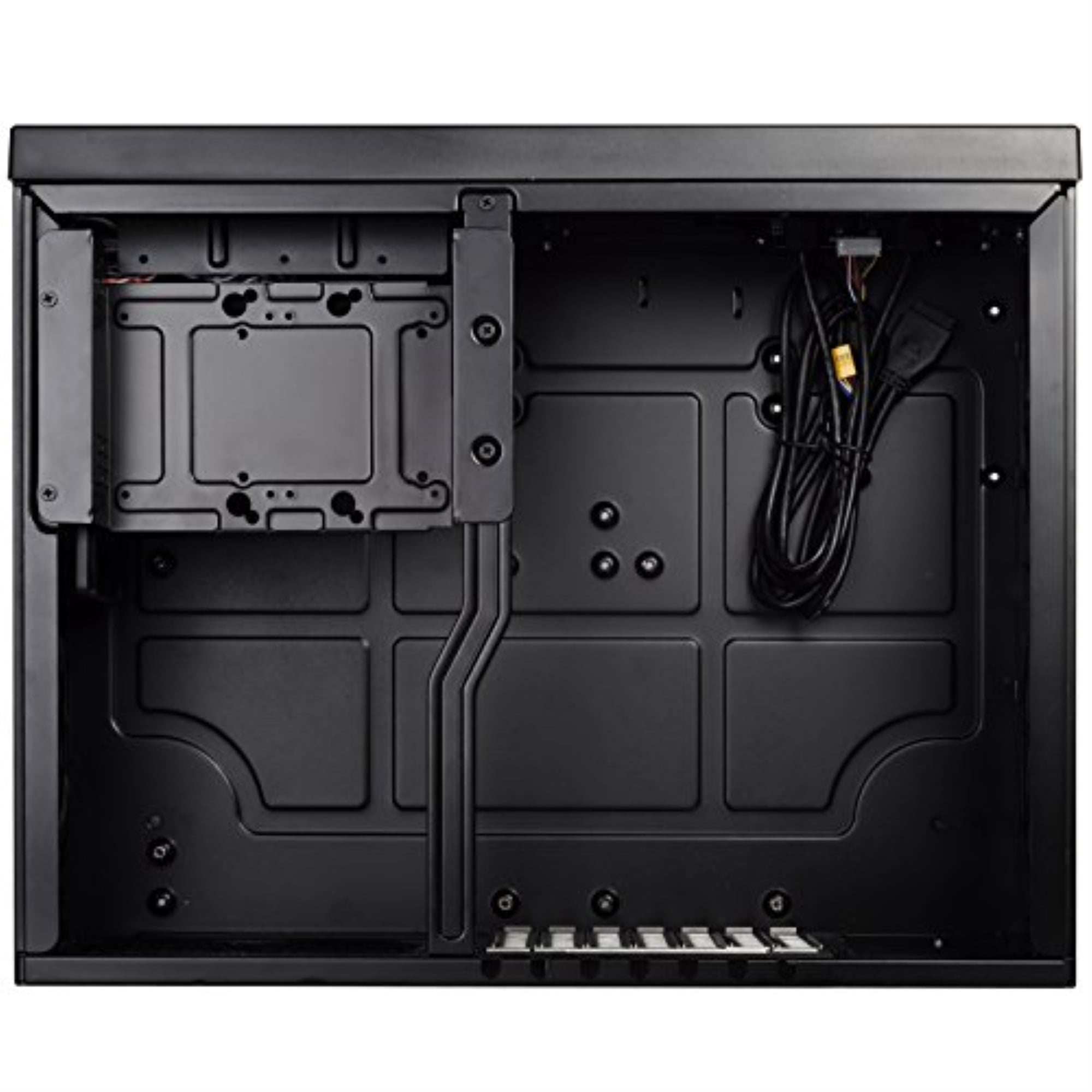 GD09B W/1Type C, Black, ABS front bezel, steel body,SSI-CEB, ATX, M-ATX M/B, 15.25", 23.5"+12.5"HDD, 1120mm fan, 2120mm fan slot, 280mm fan slot, 1audio, 1MIC, 1USB3.0, 12.2"expansion card capable