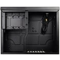 thumbnail image 5 of GD09B W/1Type C, Black, ABS front bezel, steel body,SSI-CEB, ATX, M-ATX M/B, 15.25", 23.5"+12.5"HDD, 1120mm fan, 2120mm fan slot, 280mm fan slot, 1audio, 1MIC, 1USB3.0, 12.2"expansion card capable, 5 of 5