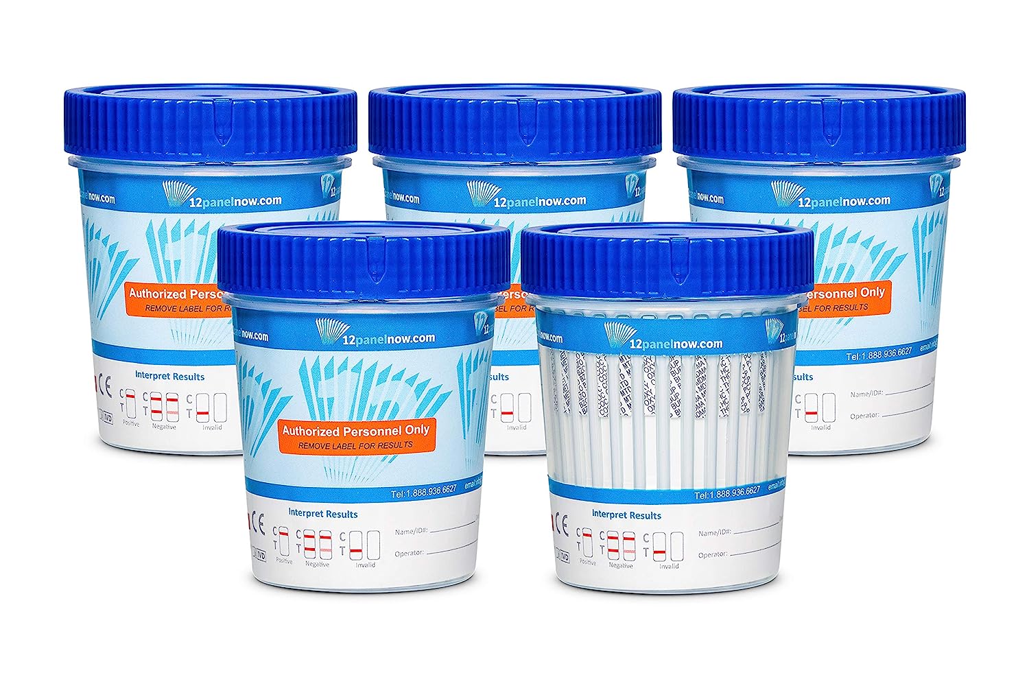 [25 Pack] 10 Panel Drug Testing Kit, Detects up to 10 Drugs AMP BUP