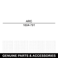 thumbnail image 3 of Arctic Cat 1604-791 Genuine OEM 0.89 x 0.8 Shock Bushing Bearcat Lynx 2000 Sno Pro ZR 6000, 3 of 5