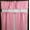 Coral, variant on Poplin Gingham Checkered 3 Piece Window Valance Curtain Set (18 different colors)