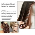 thumbnail image 4 of Heatless Curler Hair,Heatless Curling Rod Heatless Curls Headband for Long Hair,No Heat Curling Rod Headband Hair Curlers to Sleep in(Blue), 4 of 6