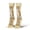 Chihuahua-Tan, variant on Cool Socks – Husky Dog Breed Crew Sock – Unisex Medium – Funny Pet Lover Gift – Bright Husky Graphic