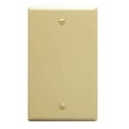 thumbnail image 1 of 89-740IV - WALL PLATE BLANK IVORY, 1 of 1