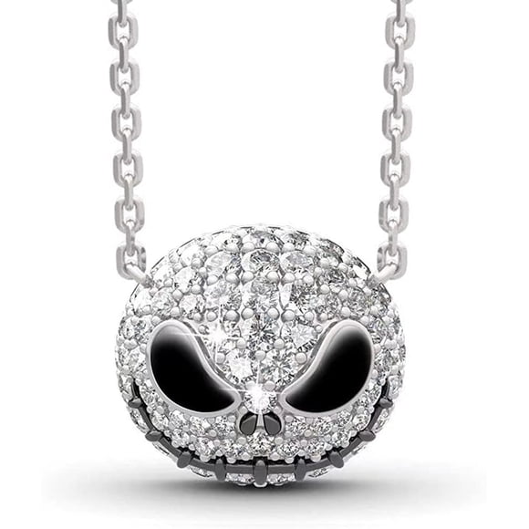 Collar Luxubaby Skull Nightmare Before Christmas para mujer