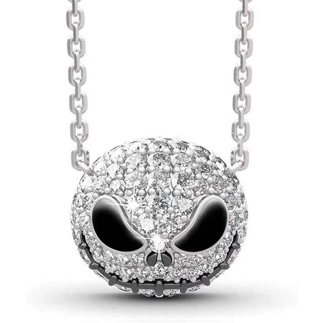 Collar Luxubaby Skull Nightmare Before Christmas para mujer