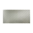 thumbnail image 1 of FASÄDE Easy Installation Rings Crosshatch Silver Wall Panel (4' x 8' Panel), 1 of 1