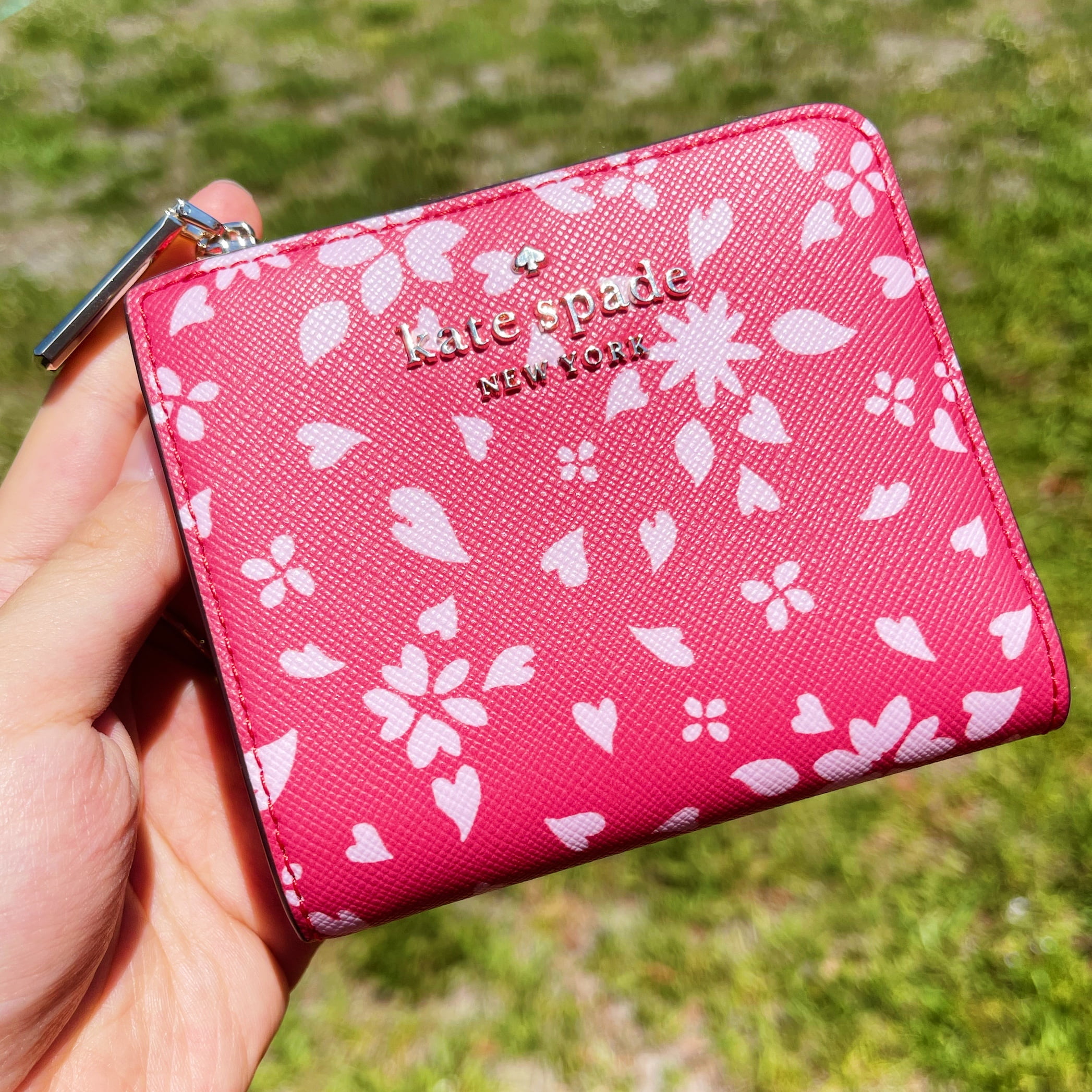 kate spade staci small slim bifold wallet