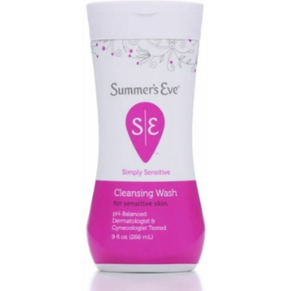 Summer's Eve Cleansing Wash Sensitive Skin 9 oz (Pack of 3)
