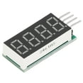 thumbnail image 4 of TICFOX SMAFOX Módulo de Tubo Digital de 4 dígitos y 7 segmentos Módulo de Pantalla LED Interfaz I2C DC 5V/3.3V DM43B04, 4 of 14