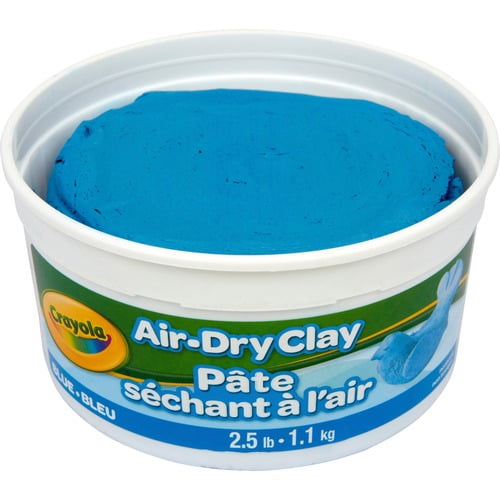  Crayola Air Dry Clay Bucket, No Bake Clay for Kids, Modeling  Clay Alternative, 5 lb Resealable Bucket, White : Arts, Crafts & Sewing
