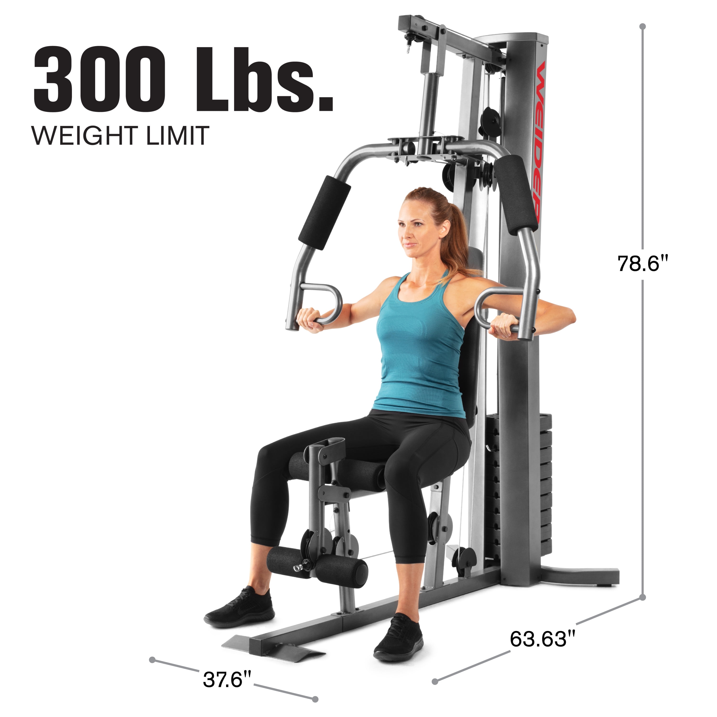 Buy Weider Xrs 50 Home Gym With 112 Lb Vinyl Weight Stack Online In