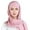 Pink, variant on AWZXDE Women's Head Cover Scarf with Cap and Cross Front Tie, Solid Color Head Wrap for Women, Breathable Protective Scarf for Outdoor Light Purple