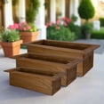 thumbnail image 2 of Norwyn Wooden Planter Set (Set of 3), 2 of 4